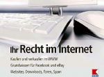 Internetabzocke-Traumurlaub-Schn�ppchen -gro�e Liebe-Lebenspartner-Mausklick-Onlineh�ndler-Gratisangebote-Anwaltsschreiben-Urheberrechtsverletzung-Markenrechtsverletzung-Rechtsfragen-Recht-Rechtsanwalt-Thomas H�hne-Alexander Koukal-Ve