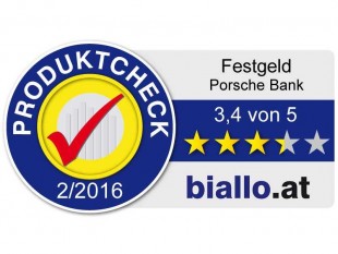 Produktcheck Finanzen-Produktcheck-Finanzen-Festgeld-Termingeld-gebundene Spareinlage-Spareinlage-Einlage-Porsche Bank-Laufzeit-Porsche Holding-Direktsparen -Online-Sparen-Bank-Einlagensicherung-Banken & Bankiers Gesellschaft m.b.H.-Einlagen-Höch