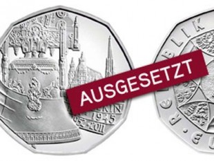 Silber-Silberpreis-Münzen-Silbermünzen-Münze Österreich-Schilling-Oesterreichische Nationalbank-OeNB-Münzsammler-Sammler-Silber-Fünfer-Silber-Zehner-Geldstücke-Nennwert-Edelmetall-Pummerin 1711-2011-10-Euro-Münzen-D